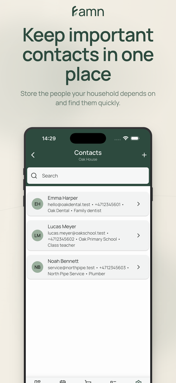 Famn Ogt Famn — One app for everything home