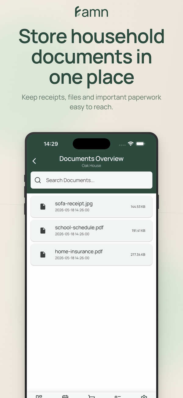 Famn Ogt Famn — One app for everything home