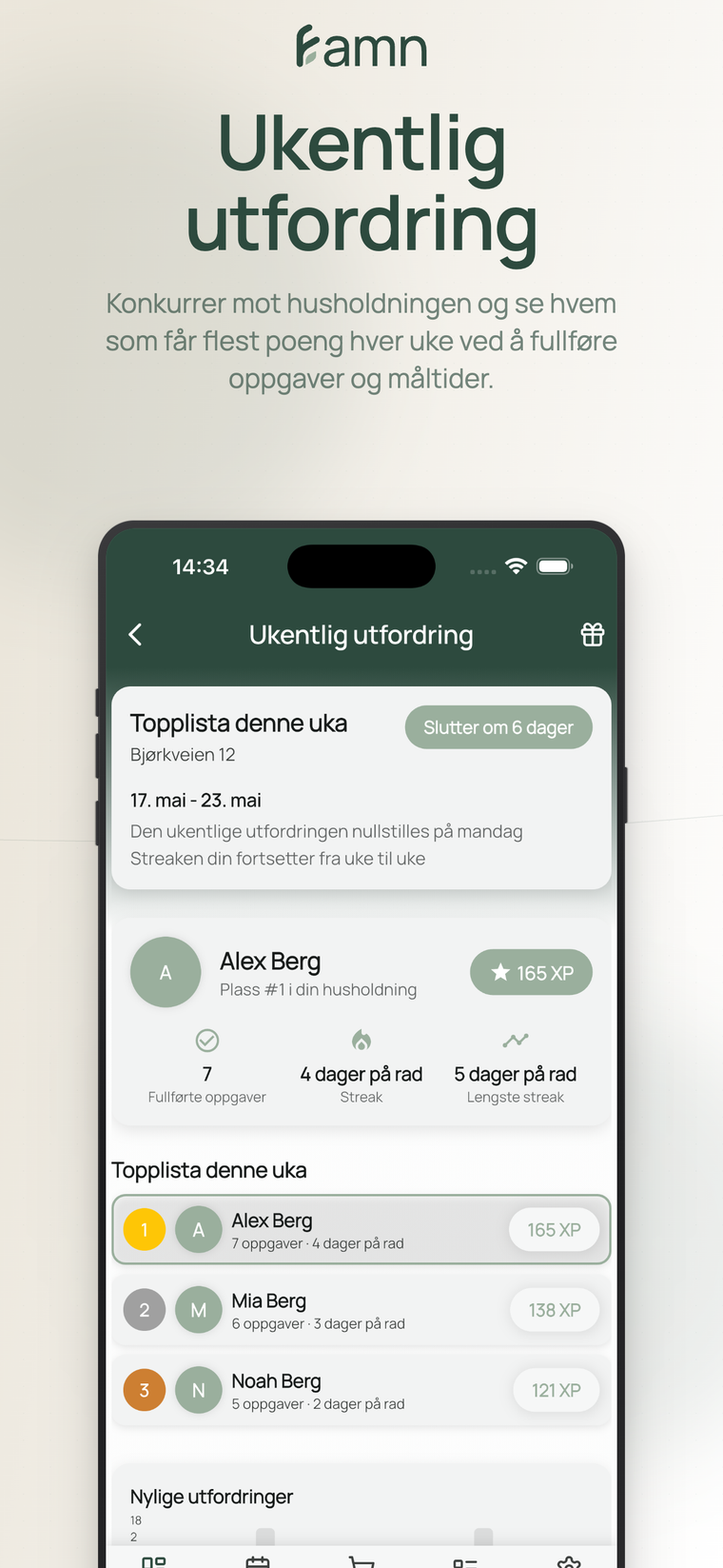 Ukentlig utfordring